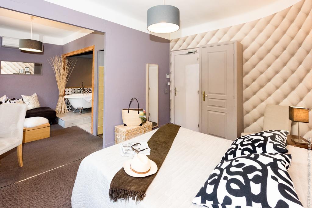 Logis Hotel La Magnanerie - Cote Bistro Aubignosc Værelse billede